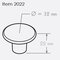 Schwinn Hardware - Cabinet Knobs - 1 1/4" Diameter Round Knob