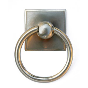 Alno Creations Cabinet Hardware - Eclectic - 1 3/4" Ring Pull in Satin Nickel