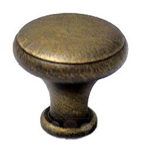 RK International - Contemporary - 1 1/4" Solid Knob with Flat Edge