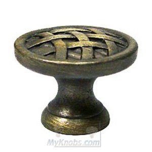 RK International - Lines and Cross - Cross-Hatched Knob
