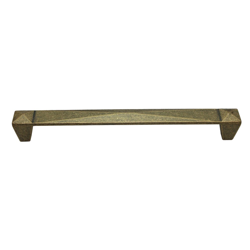 6 1/4" (160mm) Centers Pull in Antique Brass