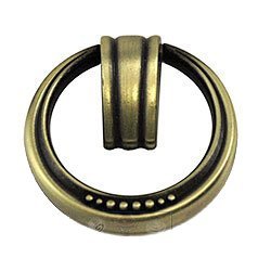 Ring Pull in Satin Antique Brass
