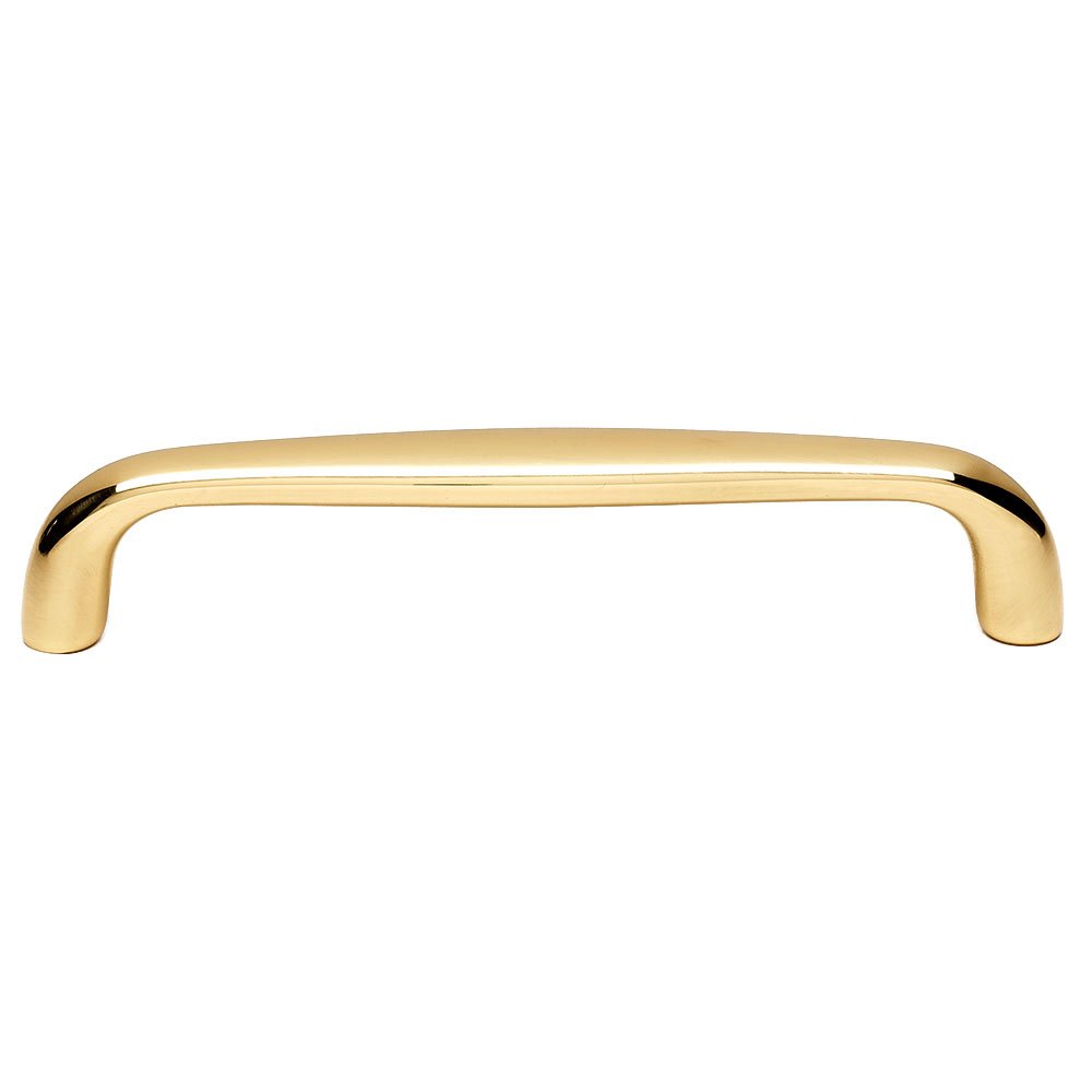 Solid Brass 6" Centers Appliance/ Drawer Pulls in Unlacquered Brass