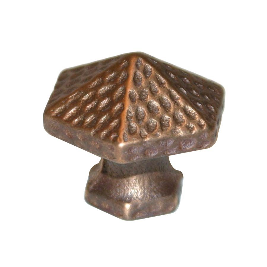 Solid Brass 1 1/2" Knob in Rust Bronze