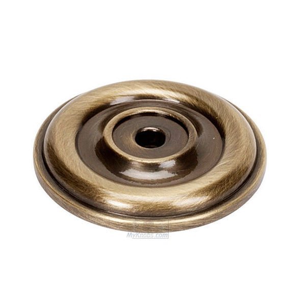 Solid Brass 1 5/8" Rosette for A1452 Knob in Antique English