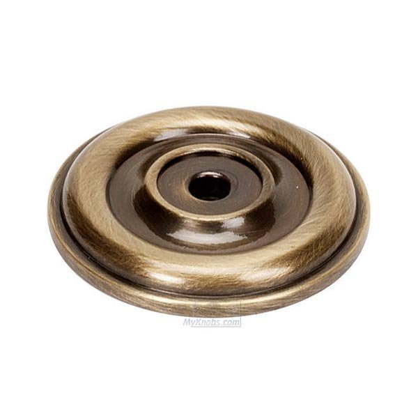 Solid Brass 1 3/8" Rosette for A1451 Knob in Antique English