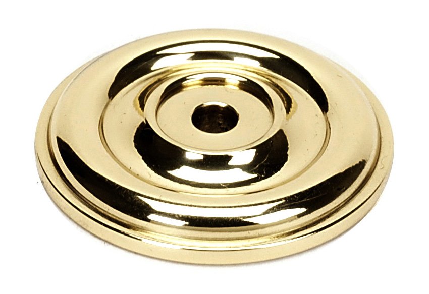 Solid Brass 1 3/8" Rosette for A1451 Knob in Polished Brass
