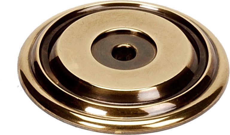 Solid Brass 1 5/8" Rosette in Polished Antique