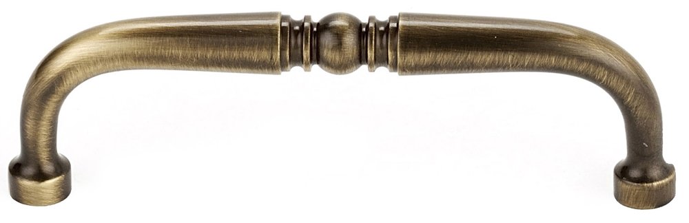 Solid Brass 4" Centers Pull in Antique English