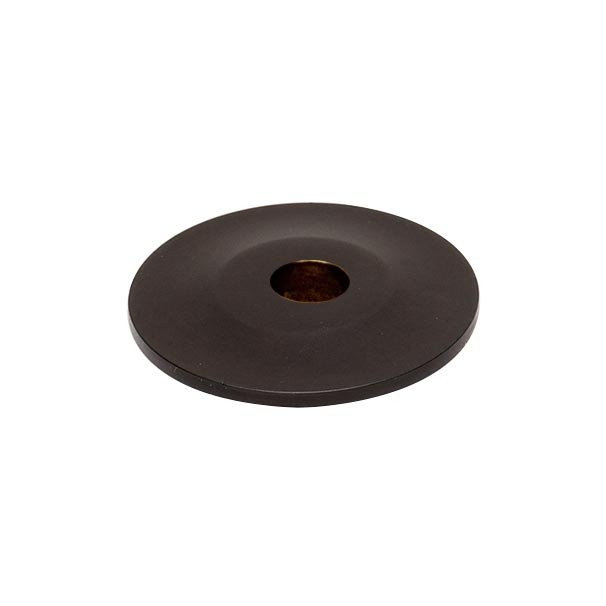Solid Brass 3/4" Backplate in Chocolate Bronze