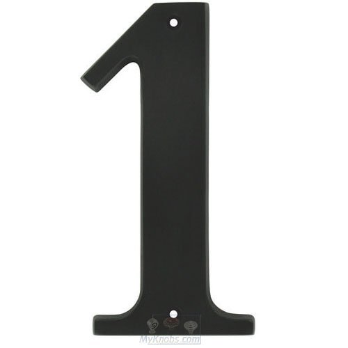 7" House Number ( 1 ) in Bronze