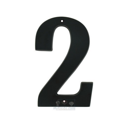 5" House Number ( 2 ) in Bronze
