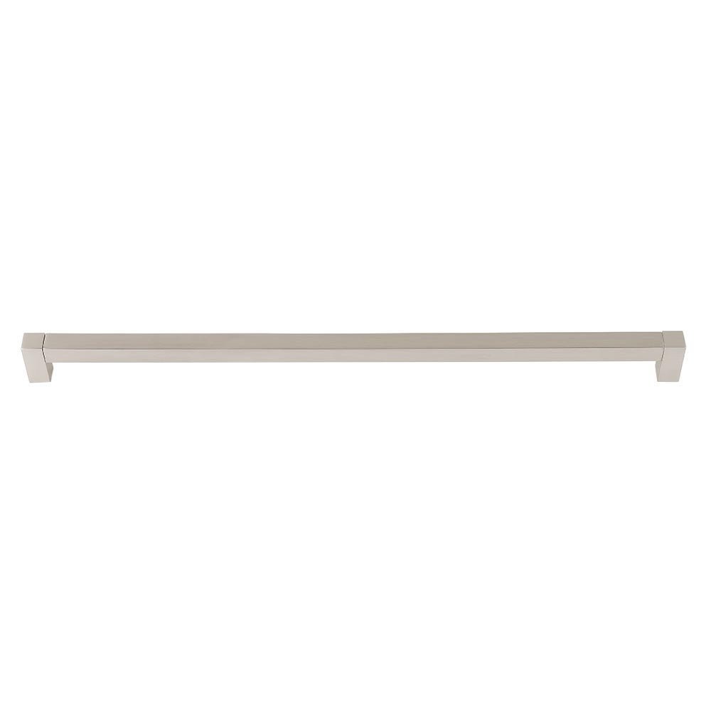 Solid Brass 18" Centers Contemporary Appliance Pull in Satin Nickel