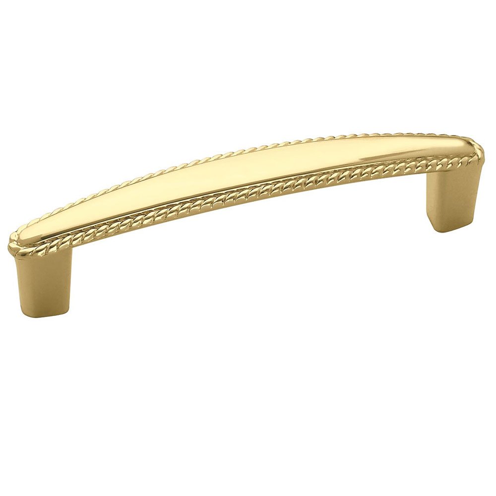 3 3/4" Centers Allison Pull in Polished Brass