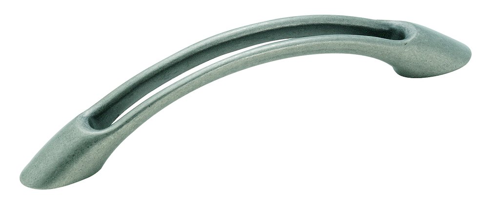 Weathered Nickel Open Arch Pull 96mm Centers