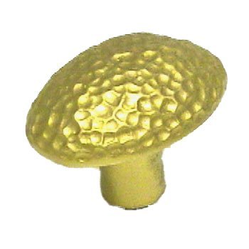 Hammersmith Large Oval Knob in Antique Gold
