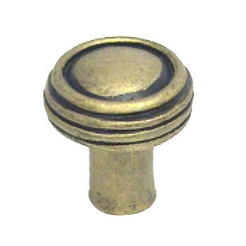 Sonnet Small Knob in Bronze Rubbed