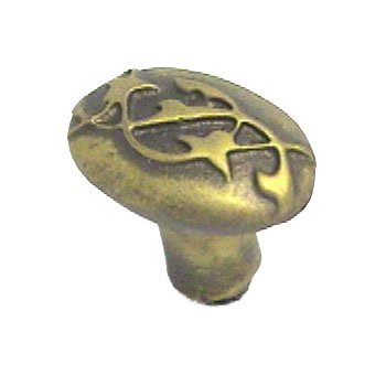 Lyric Small Knob in Antique Bronze