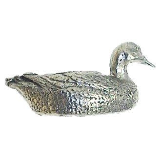 Duck Pull (Facing Right) in Pewter Bright