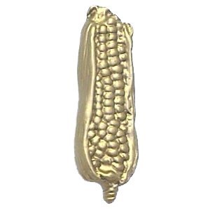 Corn - Small Knob in Pewter Matte