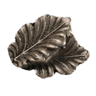 Fancy Double Oak Leaf - Knob in Bronze Rubbed