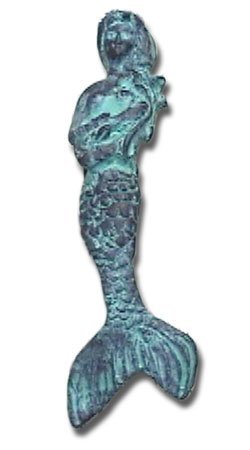Mermaid Pull in Bronze Rubbed