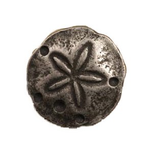 Small Sand Dollar Knob in Bronze