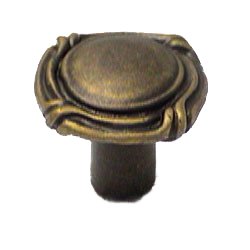 Mai Oui Thin 1 1/16" Knob in Pewter with Copper Wash