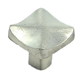Confluence Knob - 1 1/4" in Pewter Bright