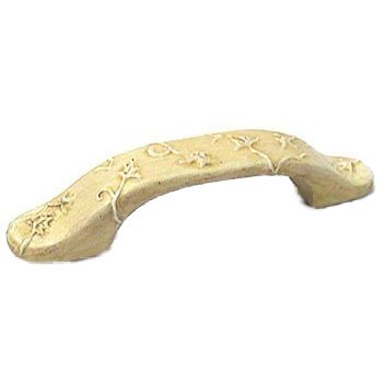 English Ivy Pull - 3" in Antique Bronze