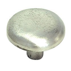 Round Knob - 1 1/2" in Pewter with Copper Wash