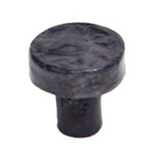 Stucco Knob E - 1 1/8" in Pewter with Cherry Wash