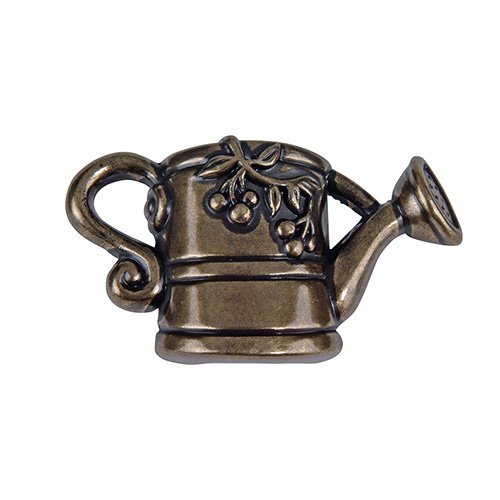 Watering Can Knob in Burnished Bronze