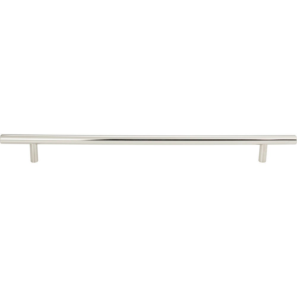 11 3/8" Centers European Bar Pull in Polished Stainless Steel