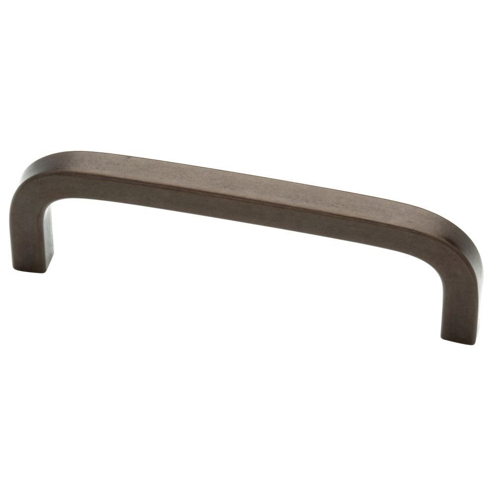 Craft Pull 3 3/4" (96mm) Centers Straight Steel Rubbed Bronze