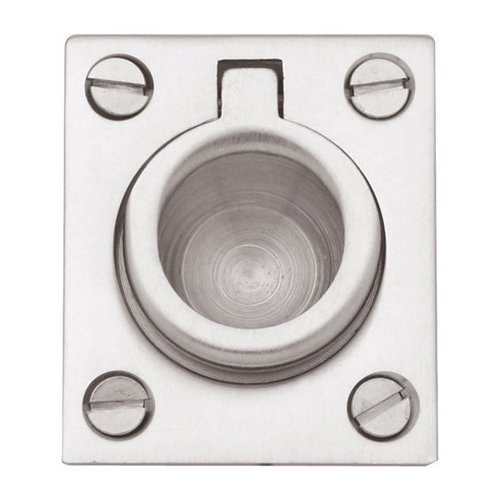 1 1/2" Recessed Ring Pull in Lifetime PVD Satin Nickel