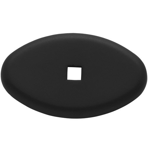 Oval Knob Backplate in Oil Rubbed Bronze