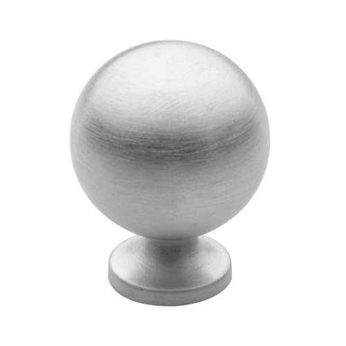 1" Diameter Spherical Knob in Satin Chrome