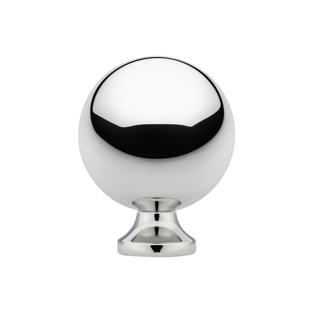 1 1/4" Diameter Spherical Knob in Polished Chrome