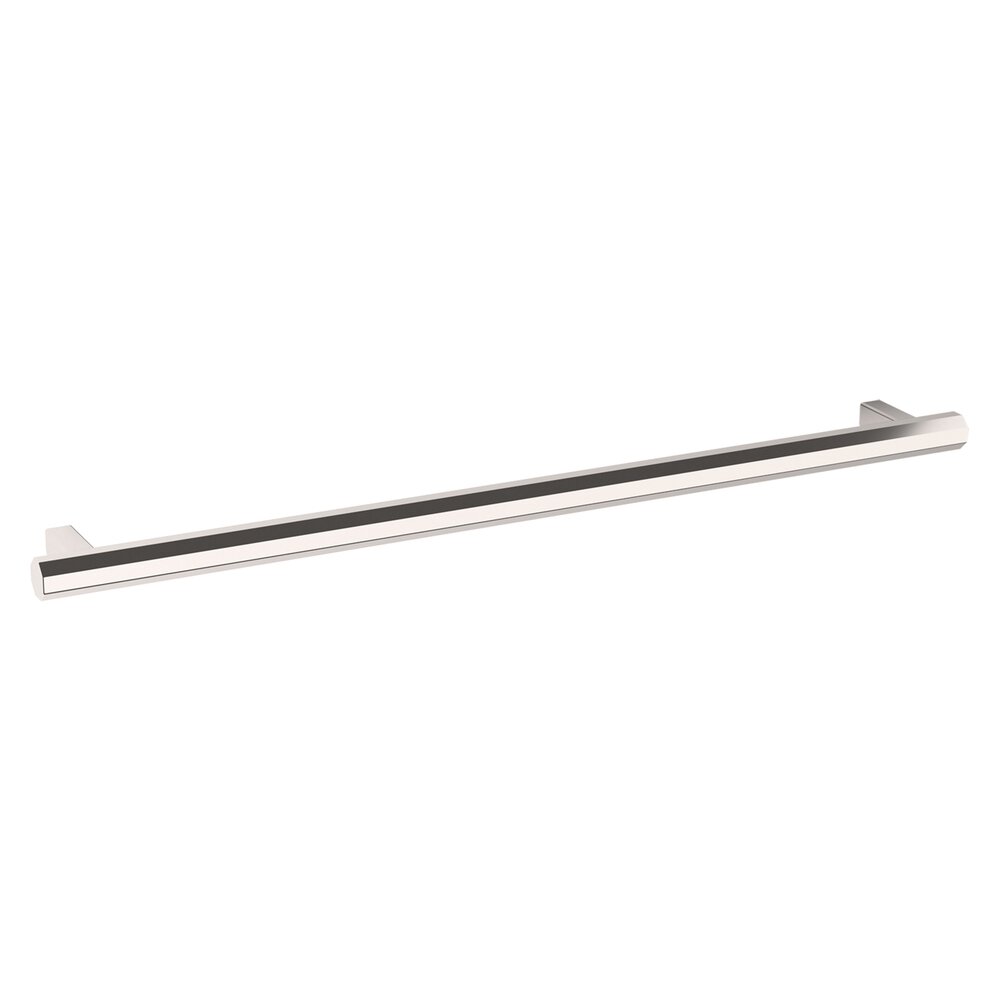 18" Centers Octagonal Appliance Pull in Lifetime Pvd Polished Nickel