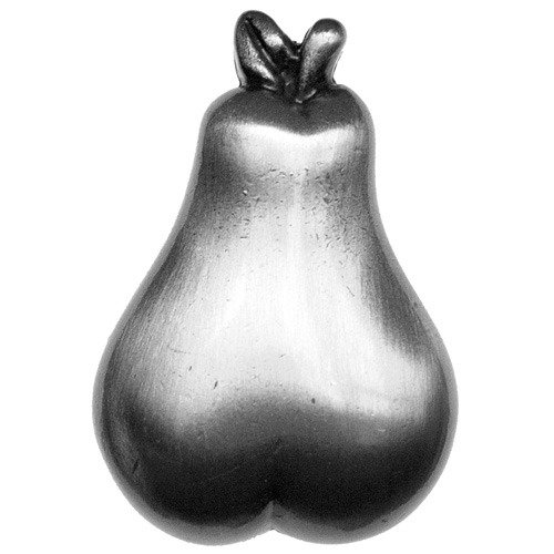 Pear Knob in Pewter