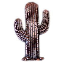 Small Cactus Knob in Pewter