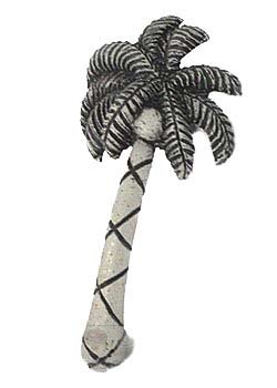 3" Centers Vertical Palm Tree Pull in Jet