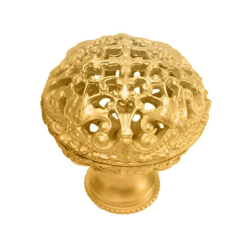 1 1/2" (38mm) Large Knob Full Round in Satin Gold