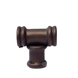 Small Bamboo Knob in Antique Brass