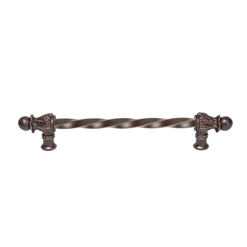 9" Center Pull with 3/8" Twist Bar in Oil Rubbed Bronze