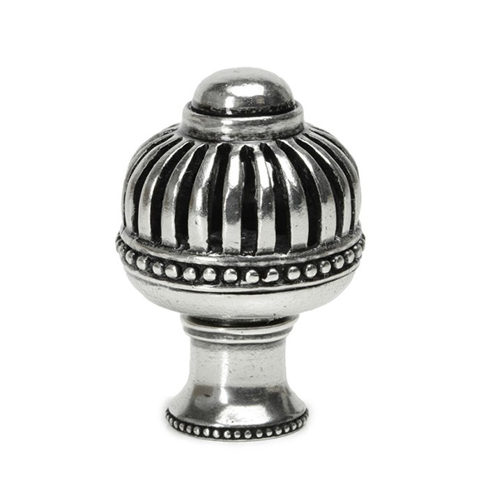 Large Knob Rosette Style With Sleeve in Cobblestone