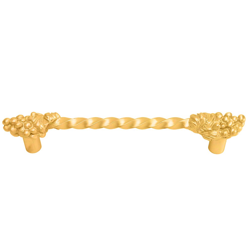 6" (152mm) Center Pull in Soft Gold