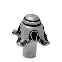 Beaded Small Knob in Oil Rubbed Bronze