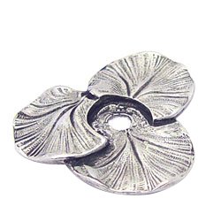 Lily Pad 2" Round Backplate in Jet